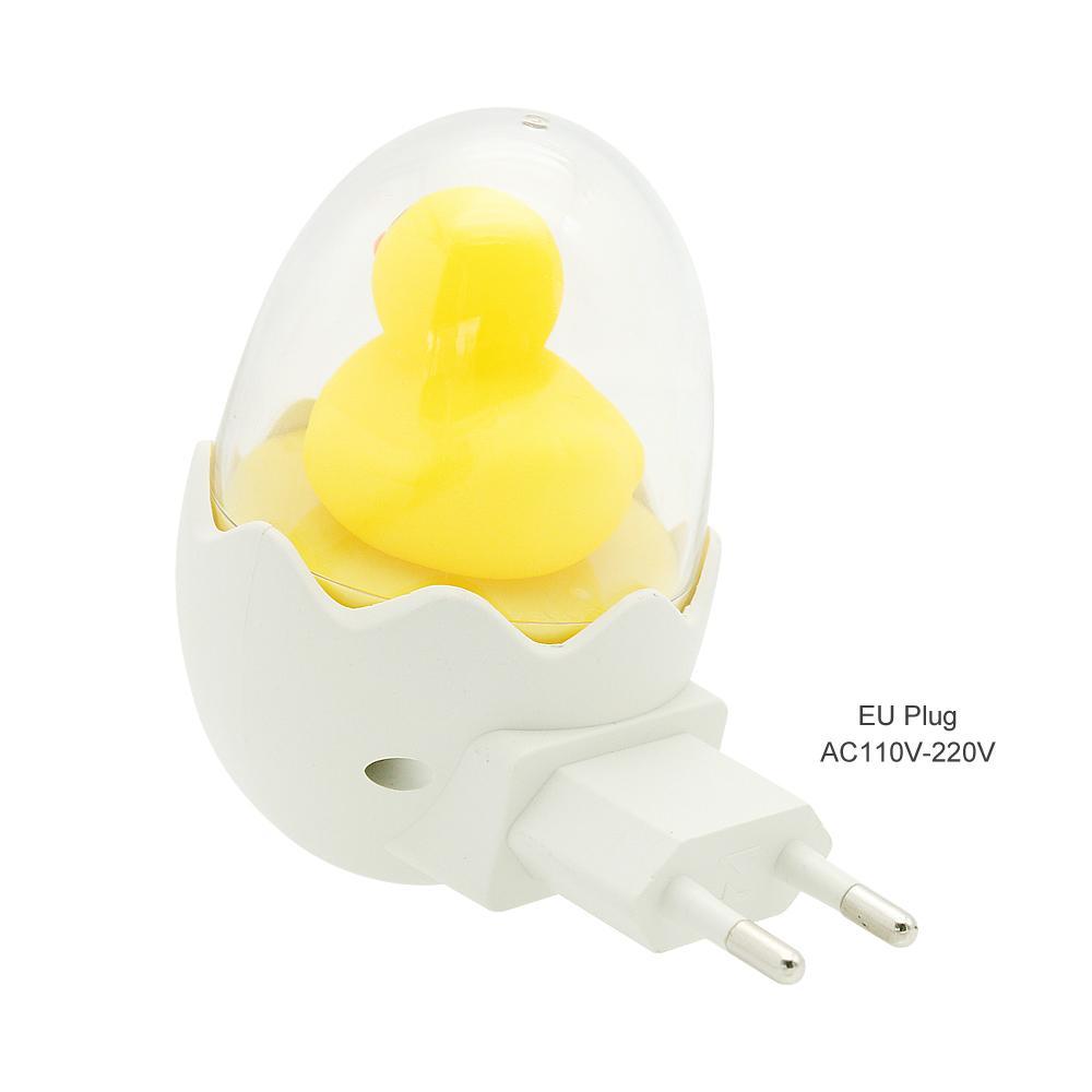 Yellow Duck LED Night Light Sensor Control Baby