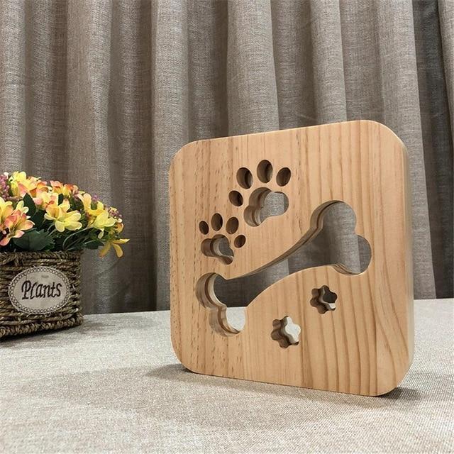 Dog Design LED Lamp Night Light