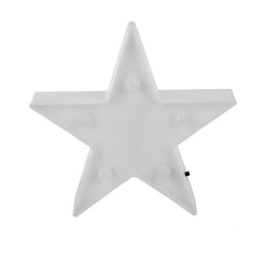 Star Shaped LED Night Light Table Lamp